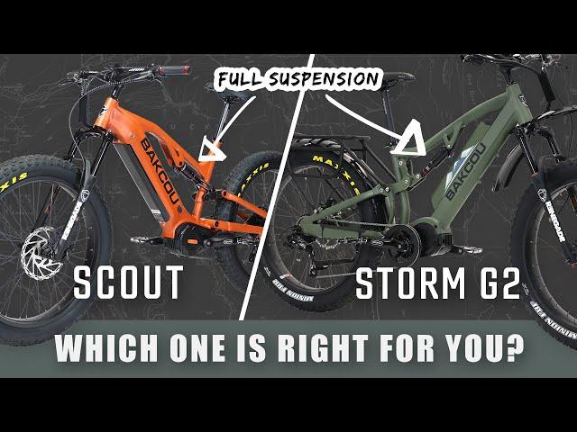 Two Full-Suspension Fat-Tire Electric Hunting Bikes | How to Choose the Right one