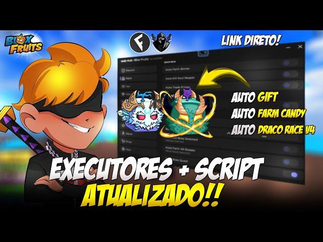 UPDATE DELTA  LINK DIRETO! SCRIPT Blox Fruits ATUALIZADO + EXECUTOR Roblox (Celular/PC) AUTO FARM