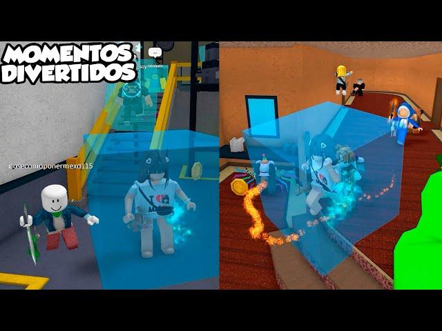 TROLLEANDO como CONGELADA en MURDER MISTERY 2 Cubo de Hielo (Momentos Divertidos) MM2 Roblox