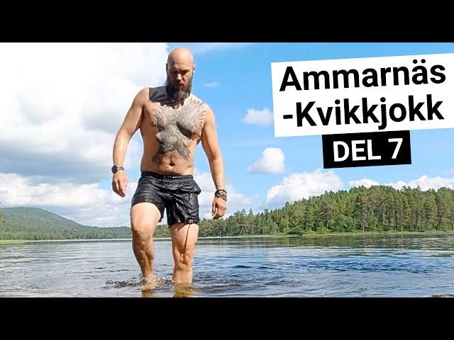 KUNGSLEDEN - Fjällvandring från Ammarnäs till Kvikkjokk DEL 7/12 [Kapellströmmarna - Riebnes]