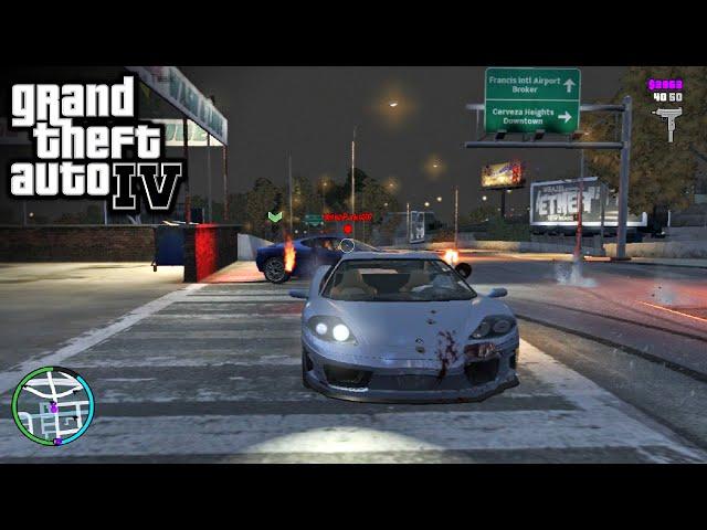 Cars and Guns... (GTA 4 Online Multiplayer Gameplay 2024)