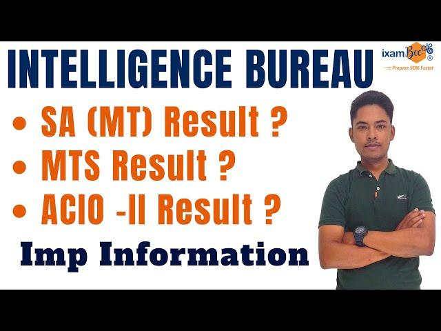 IB SA (MT) MTS ACIO 2023 II Result Update II By Vikram Sir