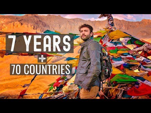 Quit My Job for 7 YEARS + 70 COUNTRIES OF TRAVEL