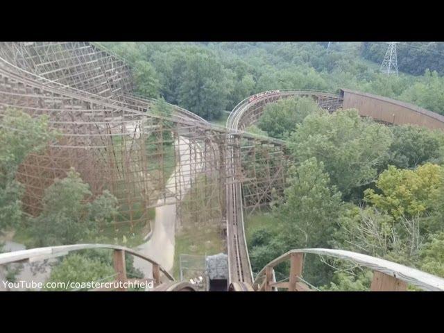 The Beast Front Row (HD POV) Kings Island