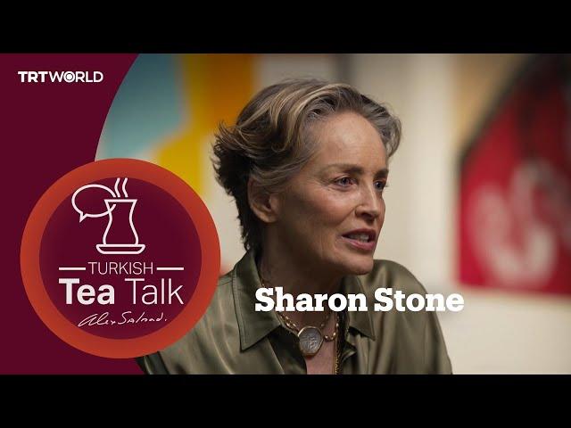 Turkish Tea Talk with Alex Salmond: Sharon Stone