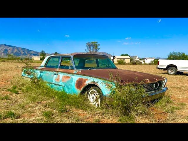 ABANDONED galaxie sitting 22 years in a field? will it RUN?