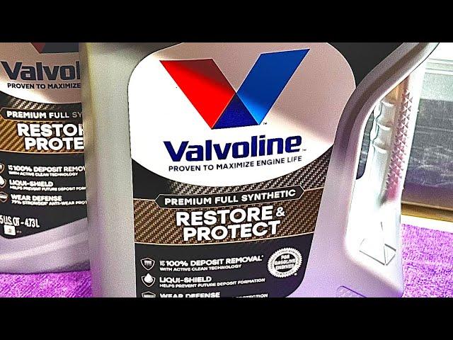 Switching to Valvoline Restore & Protect