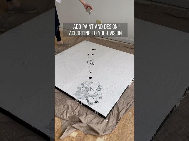 DIY Textured Modern Wall Art Ideas | Canvas Art
