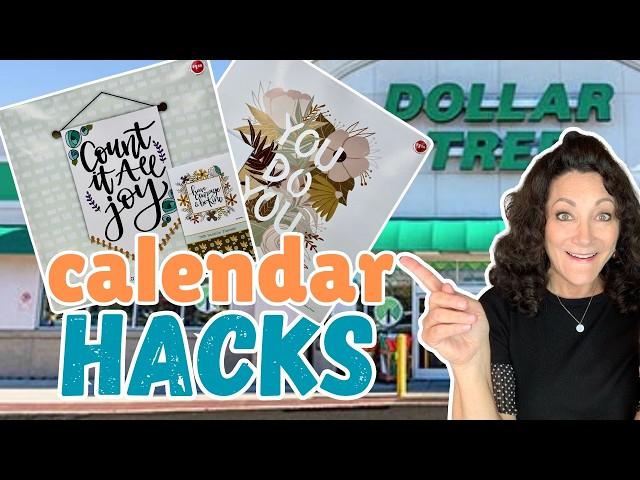 GENIUS Dollar Tree CALENDAR DIY HACKS You Must Try