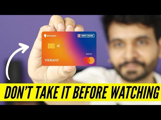 Don't Apply HDFC Swiggy Credit Card Before Watching  ️️