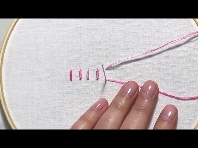 Hand Embroidery Tutorial - How to Make a Bullion Stitch