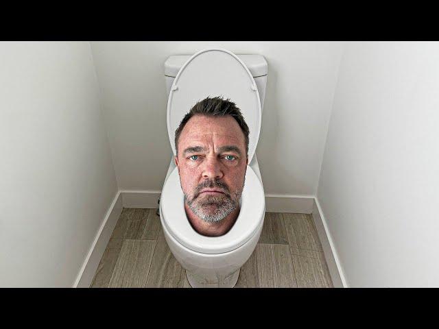 MY DAD IS IN SKIBIDI TOILET