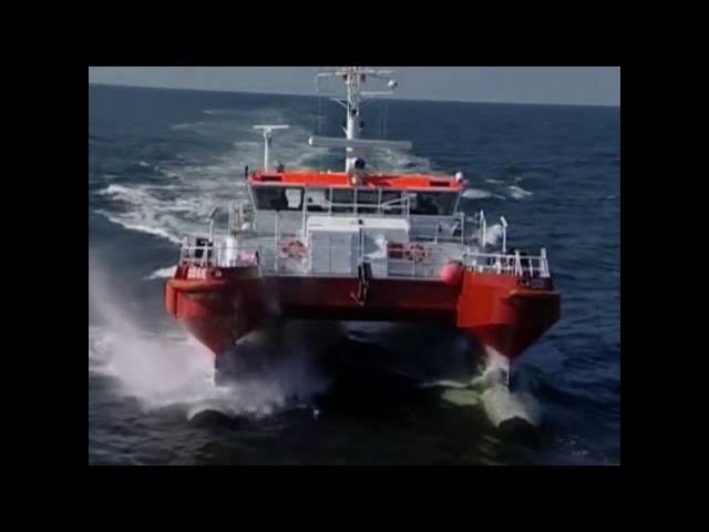 SWATH-Technologie - Einsatz in der Nordsee