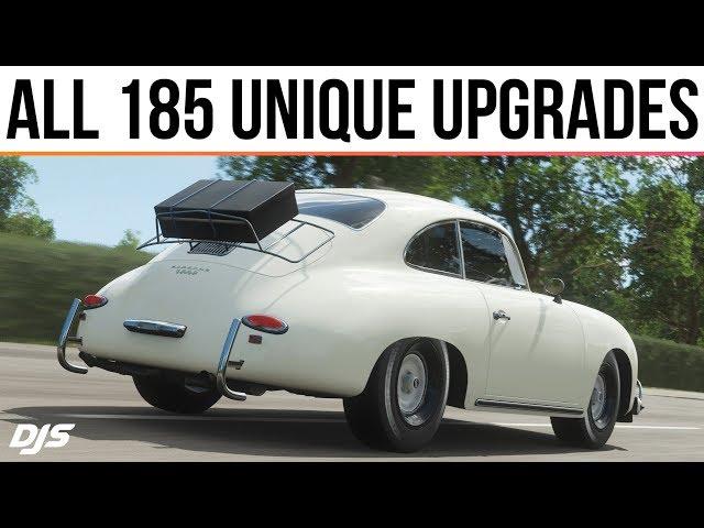 Forza Horizon 4 - ALL 185 CARS WITH UNIQUE UPGRADES!!!