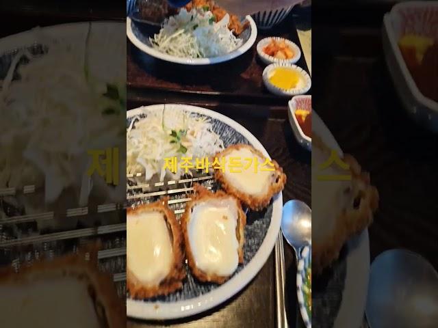 #제주바삭돈까스 #제주돈가스맛집 #제주흑돼지돈가스