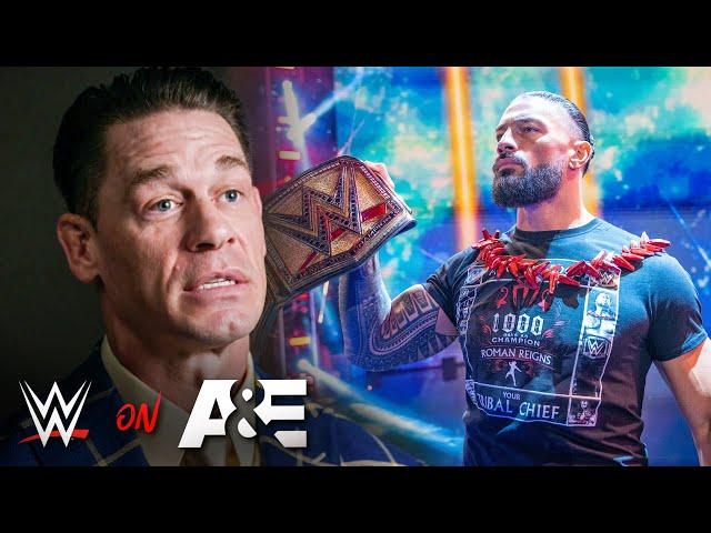 John Cena: “Reigns is the greatest of all time”: Roman Reigns A&E Biography: Legends sneak peek