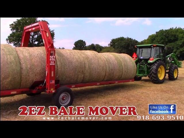 2ez Bale Mover with tractor