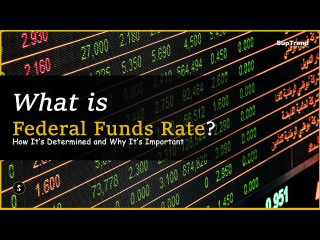 What is Federal Funds Rate? | How is it Determined and the Important of Fed Funds