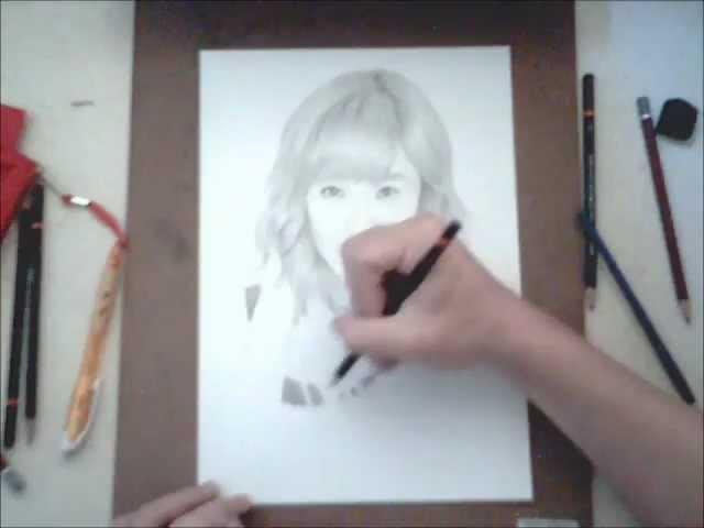 【Chong-Yi Drawing Process #2】 - Tiffany  (SNSD)