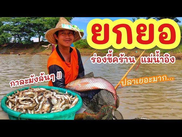 ยกยอ น้ำอิงบ้านกาดถี ►Fishing lifestyle Ep.704