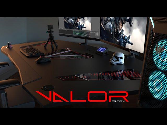 VALOR Ultimate Gaming station by StudioDesk is here!