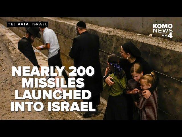 Iran launches nearly 200 missiles into Israel