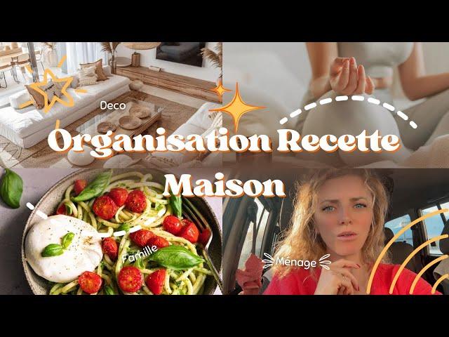 ORGANISATION & RECETTE RANGEMENT MAISON  bureau