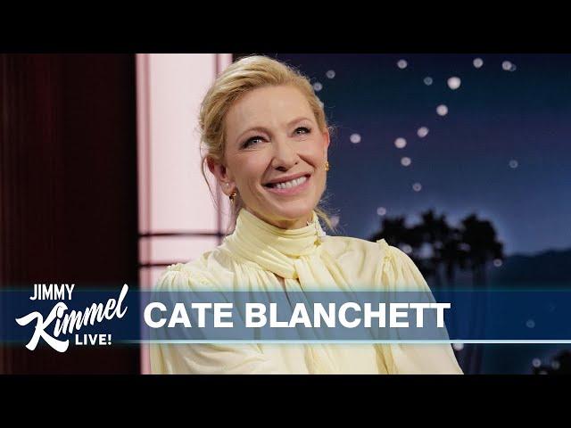 Cate Blanchett on 8th Oscar Nomination, Playing the Piano & Accordion in Tár & Aussie Rules Football