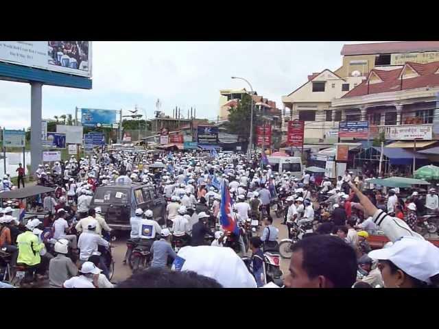 Siem Reap CNRP 24 July 2013 Morning