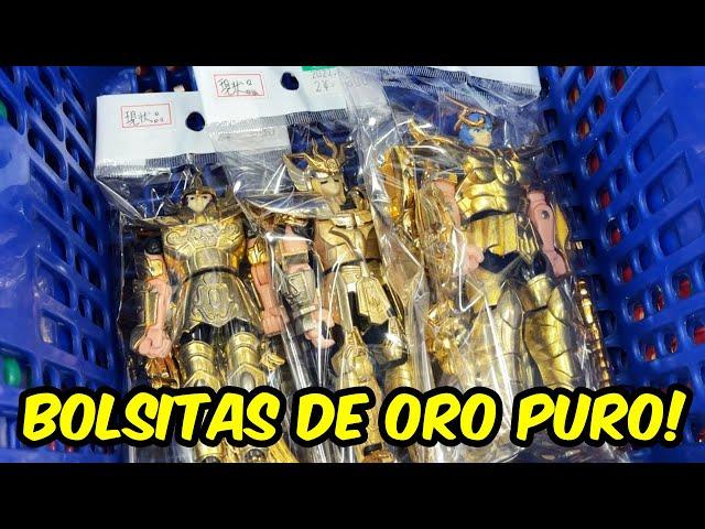 COMPRE FIGURAS VINTAGE DE SAINT SEIYA EN BOLSITA EN AKIHABARA | LOS CABALLEROS DE ORO | JAPAN GEEK