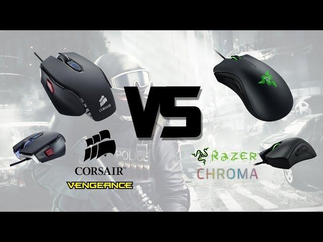 RAZER vs CORSAIR - Testeo by D4ndrums - POINT BLANK