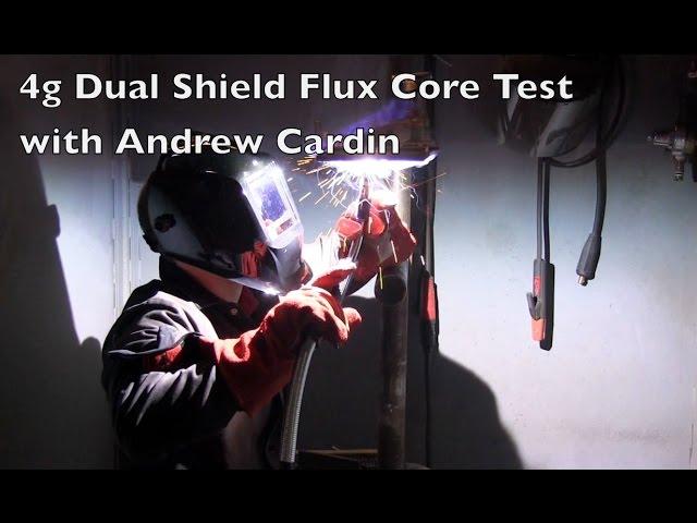 4gOverhead Welding Flux Core Test