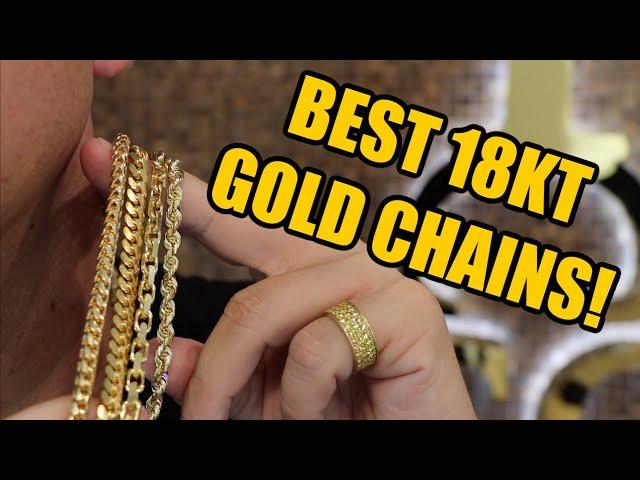 The chains you NEED in 18KT Gold!!!