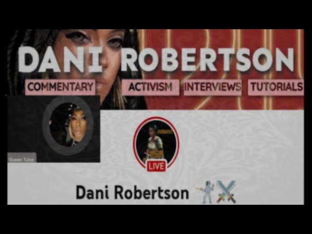 DANI Robertson️️=HBIC vs (A NOTHING A$$ BISSHH)  QUEEN REDDON'T BEEF  WITH NO ONE BIG PERIOD 