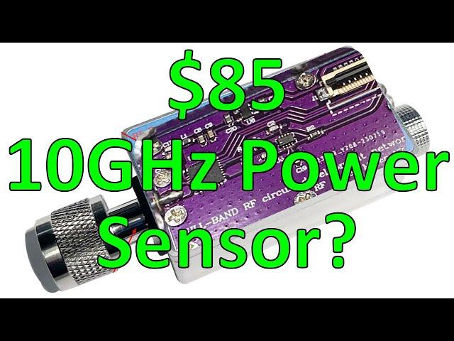 TSP #233 - How good is an $85, 10GHz Power Sensor? Detailed Teardown, Analysis & Experiments