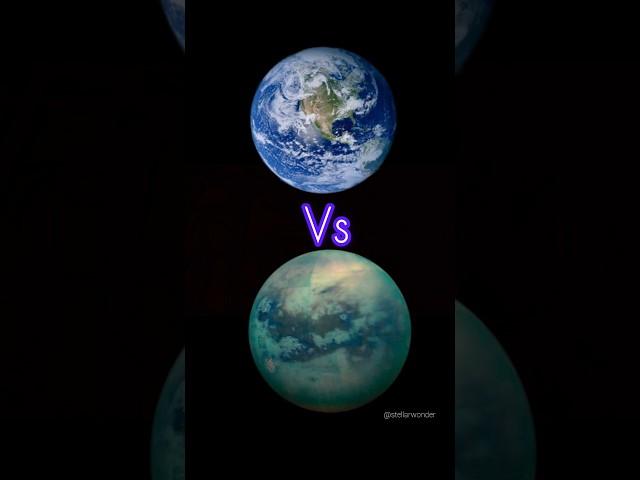 Earth vs Super Earth #shorts #solarsystem #space #planet #stellarwonder