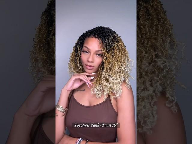 TUTORIAL TOYOTRESS YANKY TWIST OMBRÉ HAIR 16” | Crochet braids hair Amazon summer hairstyles braids