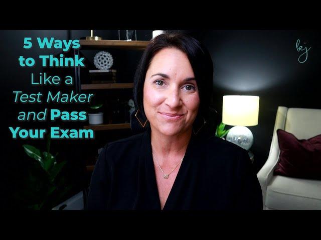 How to Pass Your Teacher Certification Exams | 5 Tips | Think Like a Test Maker| Kathleen Jasper