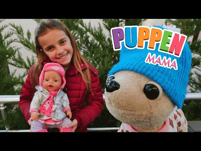 Puppen Mama - Baby Born Puppen Video. Ayça geht mit Rose und Lolli in den Garten