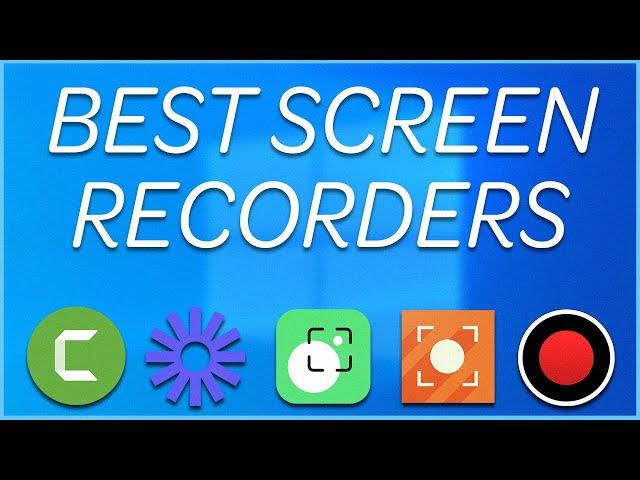 5 Best Screen Recorder Software for Windows 10 in 2024