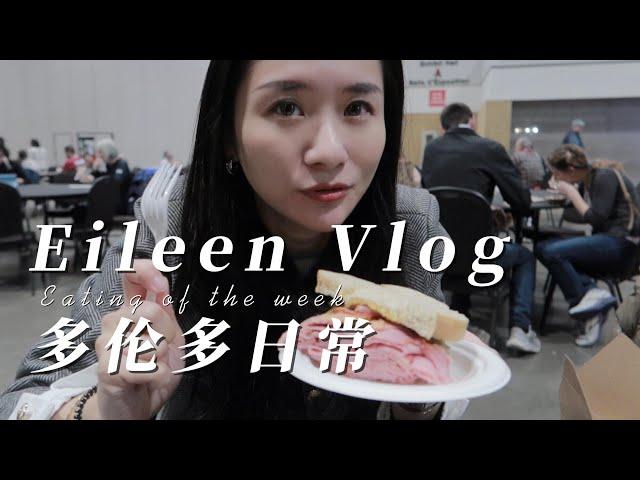 Eileen VLOG | 多伦多保险工作日常 | 加拿大家居展 | 我马上要回国啦