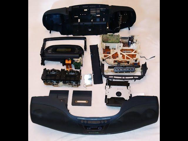 Разбираем Panasonic Cobra RX-DT95 Disassembly