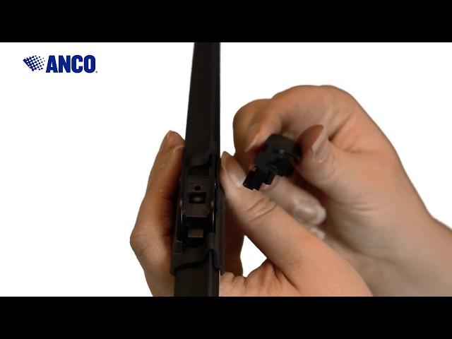 How to Install ANCO Contour Wiper Blades (UB 9X4 J-Hook Connection)