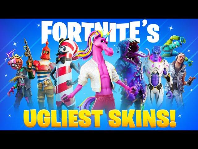 25 UGLIEST Fortnite Skins