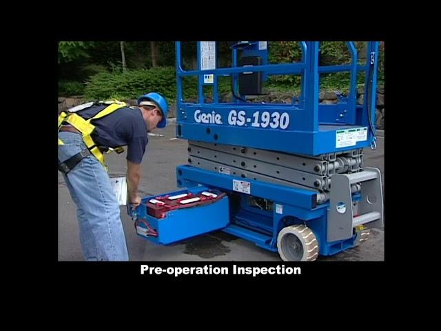 Genie Aerial Lift Operator Training Informational