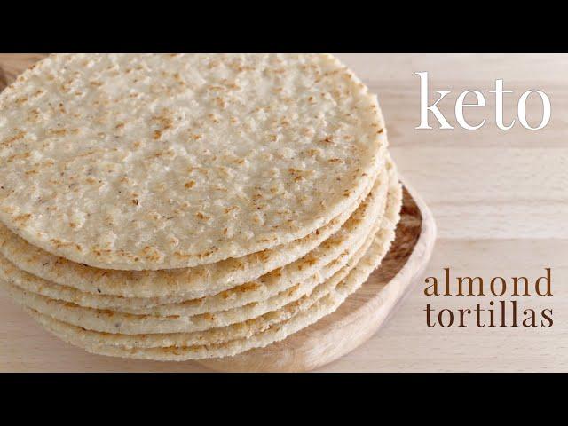 Keto Almond Tortillas | Vegan