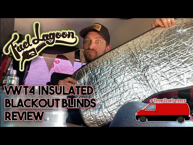 VW T4 Insulated Blackout Blinds By Fuel Lagoon - Review… 