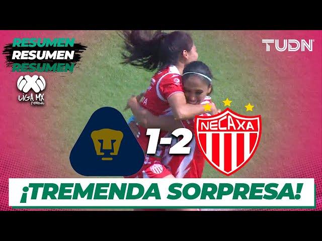 Resumen y goles | Pumas 1-2 Necaxa | Liga Mx Femenil AP2024-J16 | TUDN