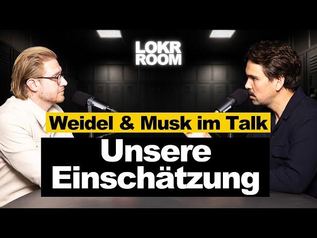 Musk und Weidel auf X: Unsere Einschätzung + Zuckerbergs Wandel // LoKr Room Talk