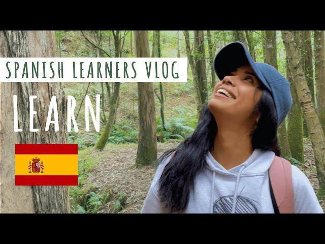 I went on a hike |  SPANISH VLOG for Spanish Learners (w/ subtitles)